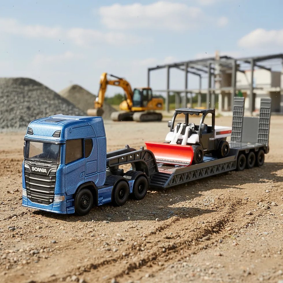 Miniatura: Camión A Escala Grúa Scania 770 S Volvo