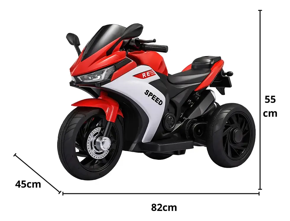 Miniatura: Moto Eléctrica policía Sonidos Luces Niños