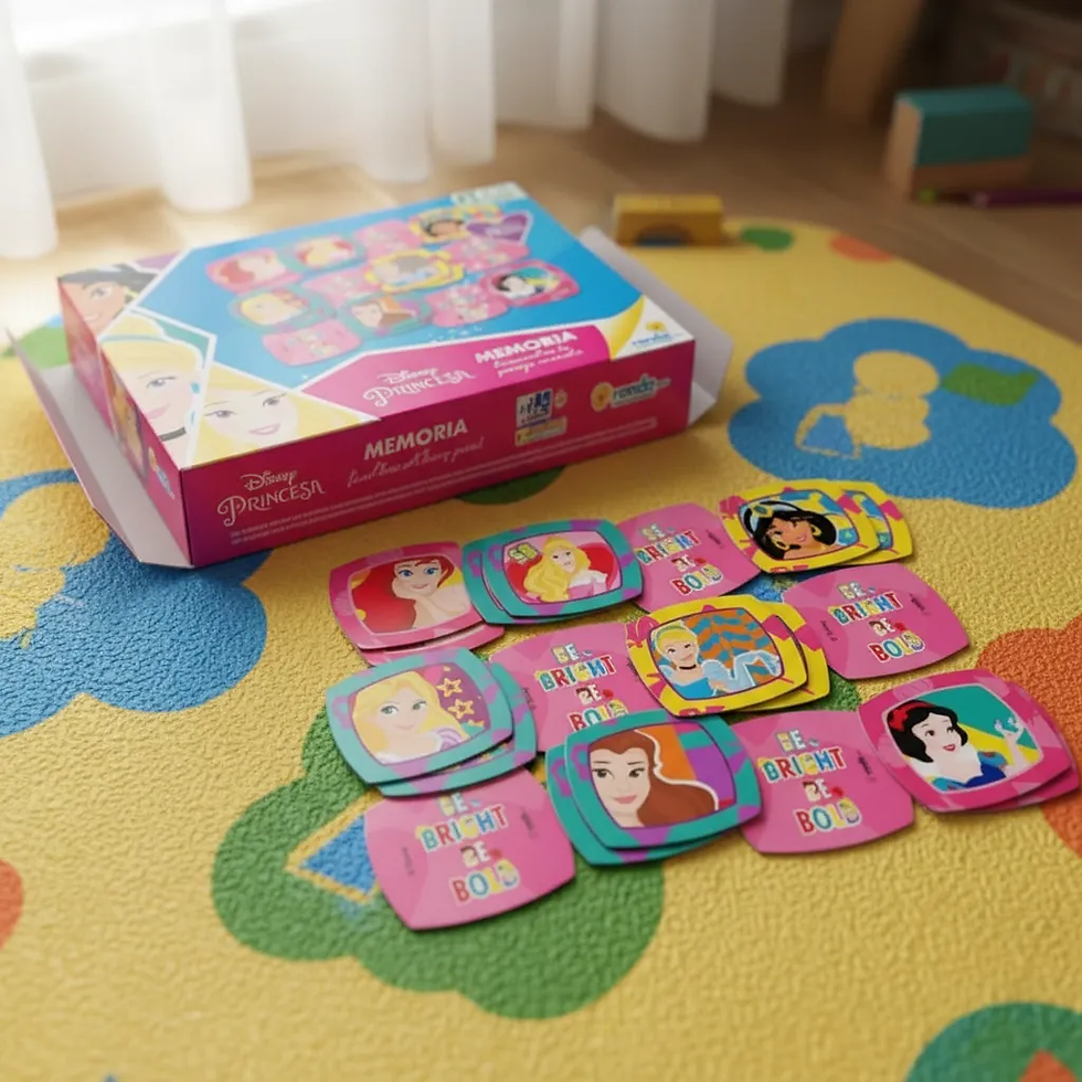 Miniatura: Juego De Memoria Princesas Ronda