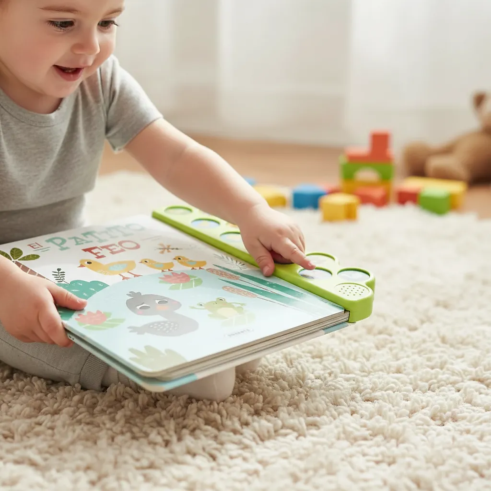 Miniatura: Libro Didáctico Cuento El Patito Feo Con Sonido Niños