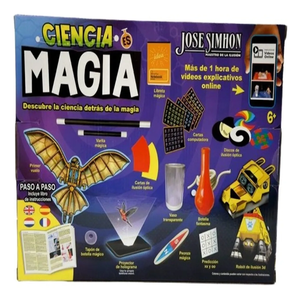 Miniatura: Juego De Magia Trucos José Simhon Para Niños