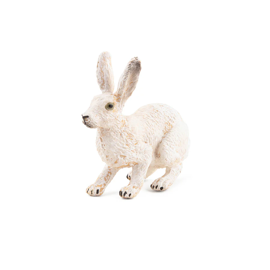 Miniatura: Figura Coleccionable Liebre Polar Pitado A Mano Papo Niños