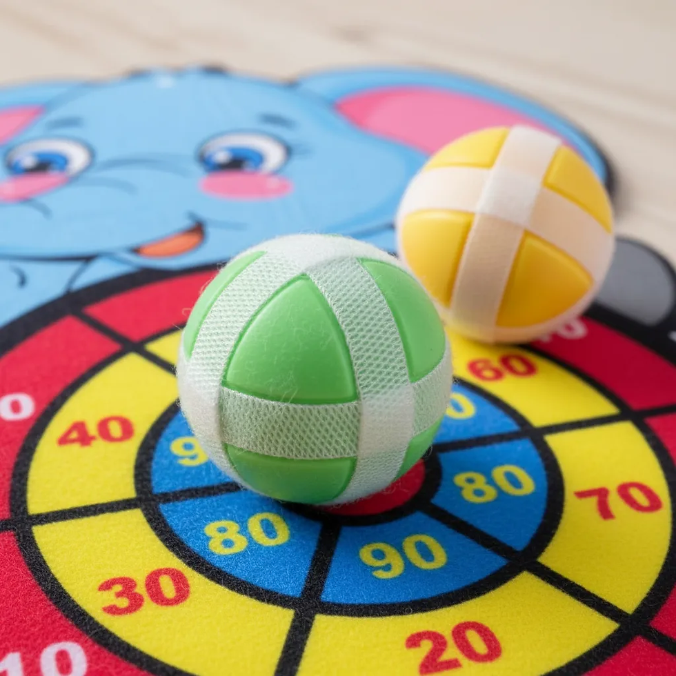 Miniatura: Juego Divertido Elefante Dardos Velcro Para Niños
