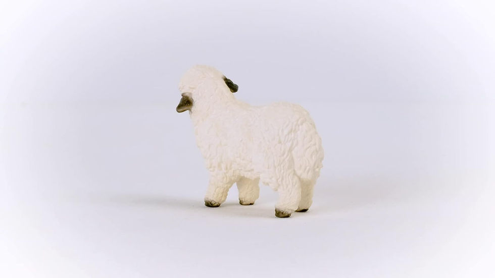 Miniatura: Figura Oveja Del Valais Pintada A Mano Schleich
