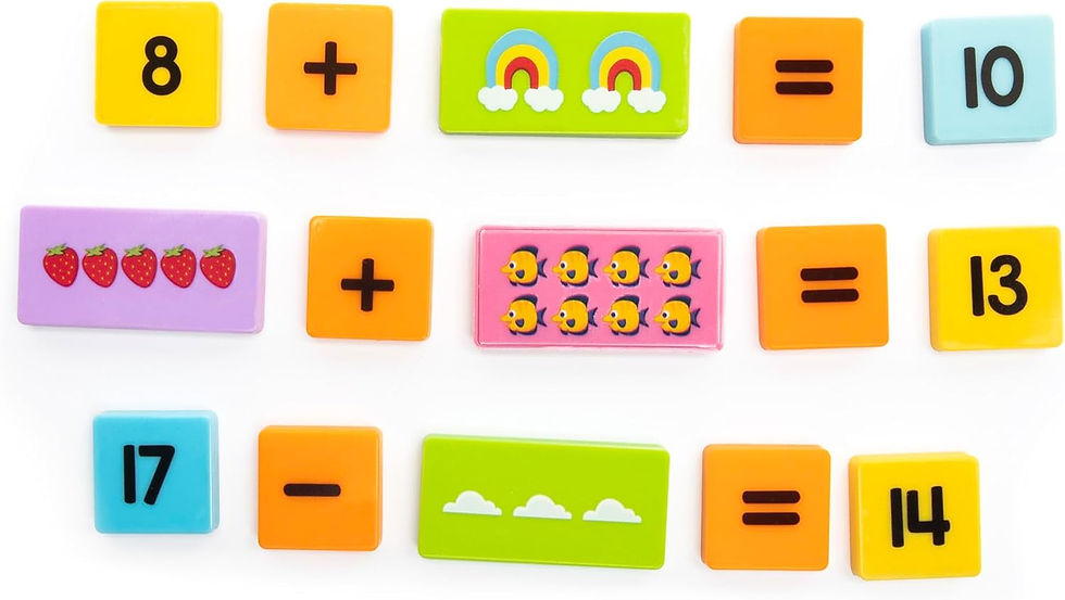 Miniatura: Juego Didáctico Dominó Sumas Y Restas Para Niños