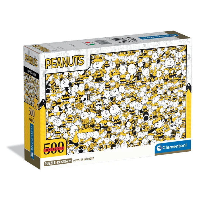 Rompecabezas 500 Piezas Charlie Brown Clementoni Adultos