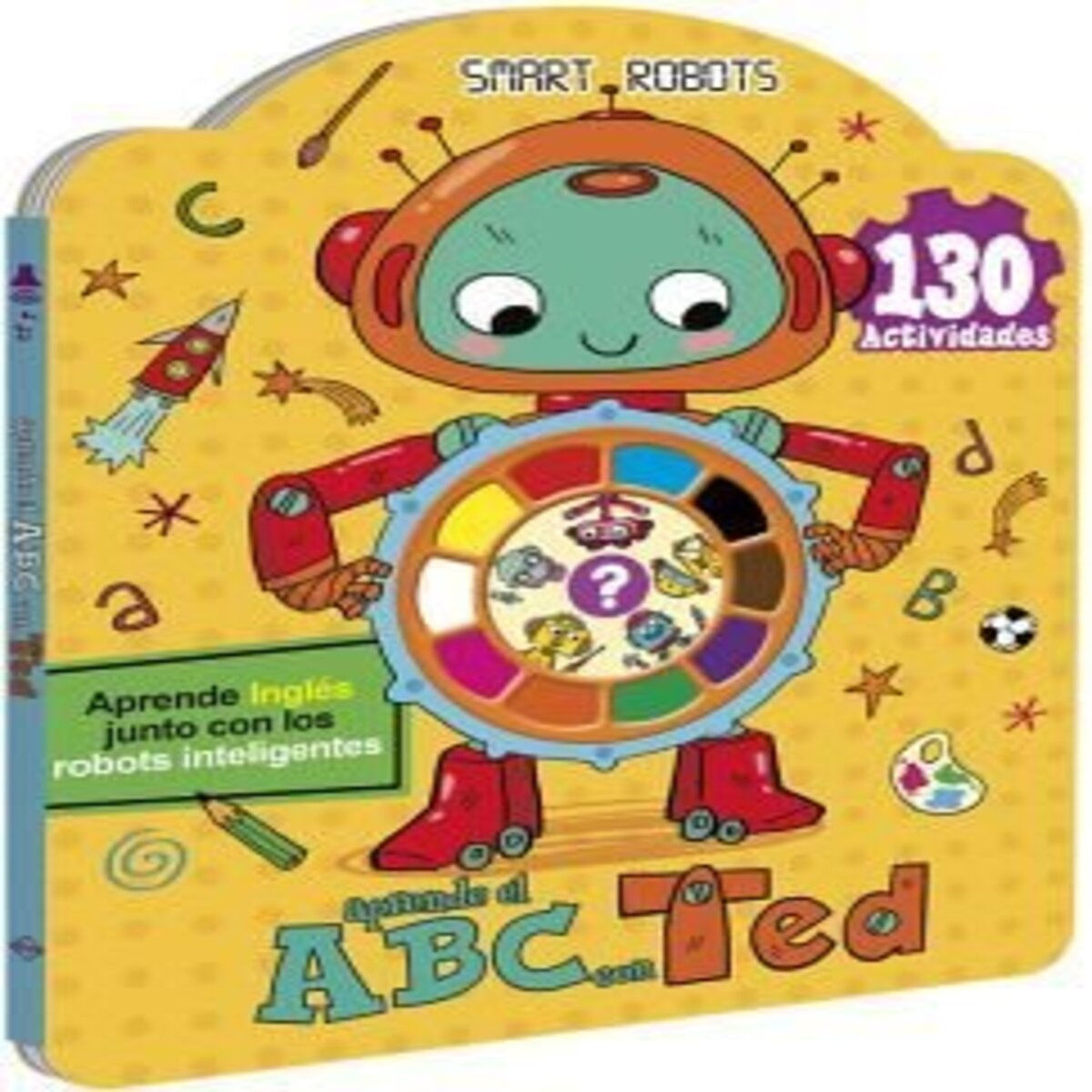 Libro Educativo Aprende El Abc Con Ted niños