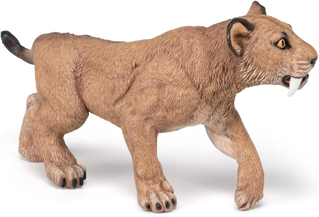Figura Coleccionable Dinosaurio Smilodon Papo