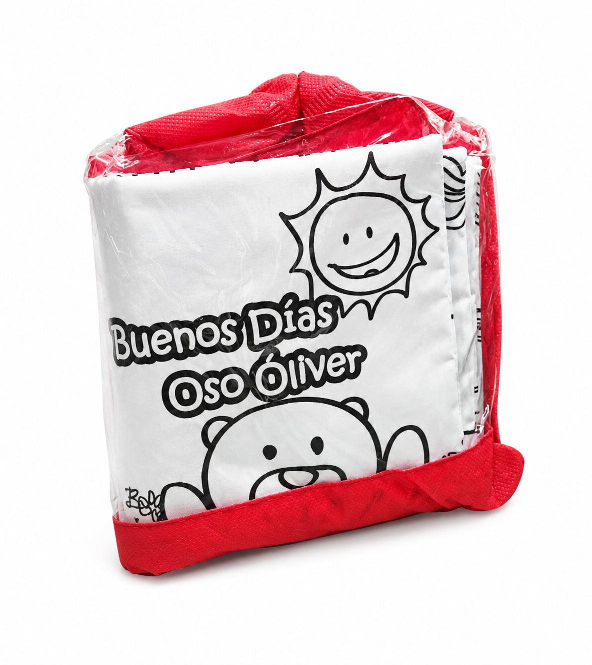Libro De Tela Para Bebe Estimulación Sensorial
