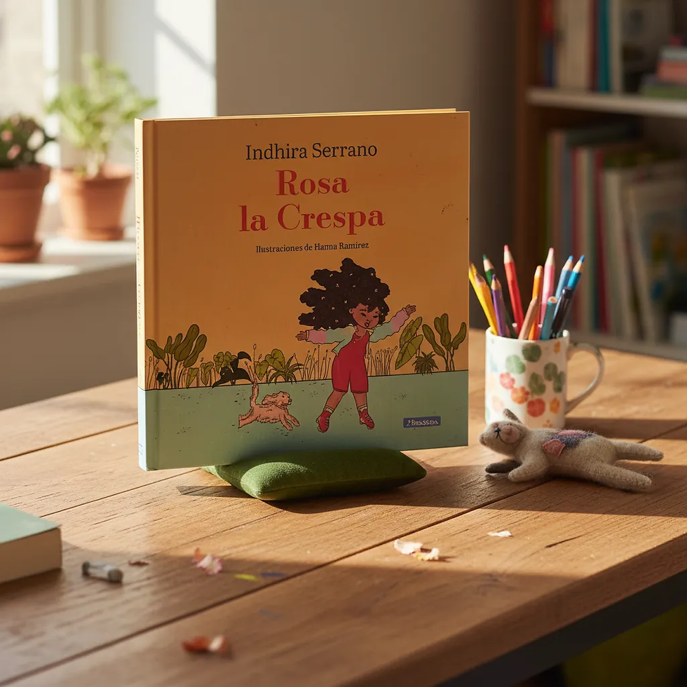 Miniatura: Libro Rosa La Crespa Indhira Serrano
