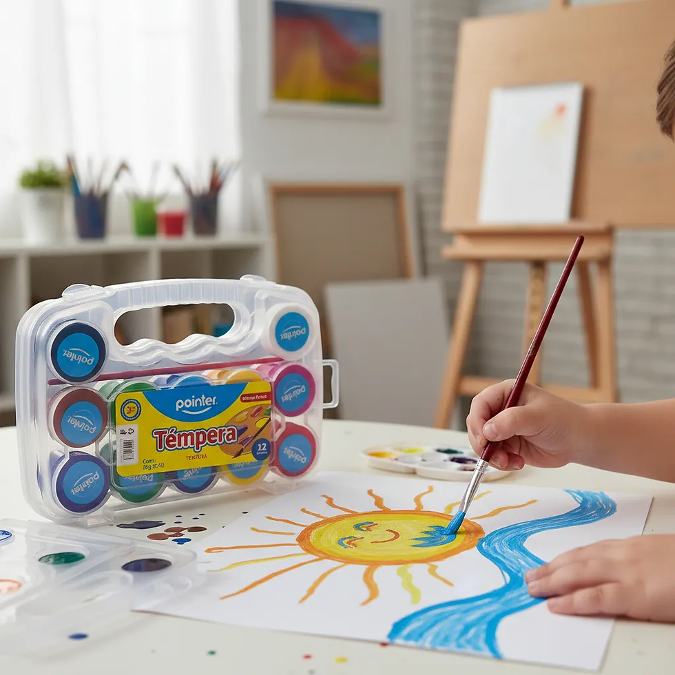 Miniatura: Tempera Para Ninos Pintura Lavable