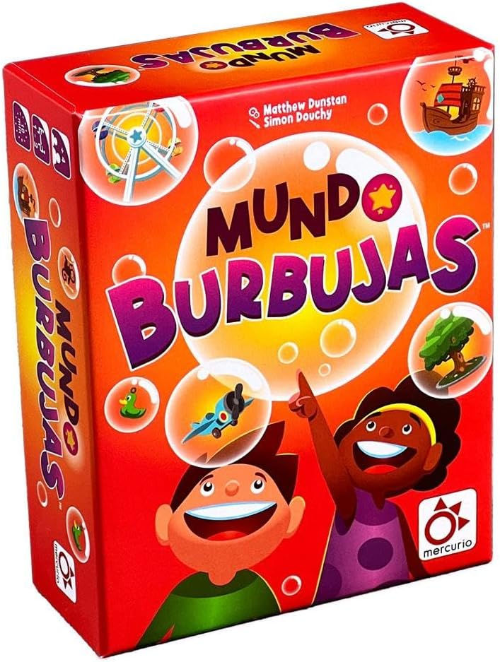 Juego Didáctico Mundo Burbujas Para Niños