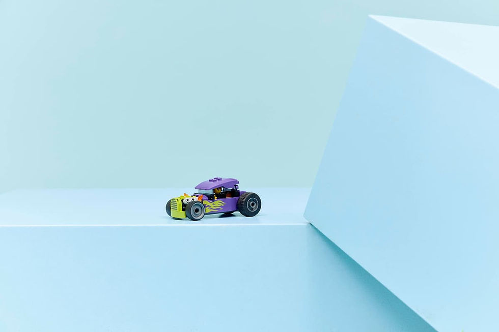 Miniatura: Juego De Construcción City Hot Rod 81 Piezas Para Niños
