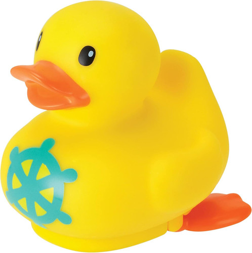 Set De 7 Juguetes De Baño – Patos, Cangrejo, Concha Y Tiburón De Vinilo Suave, Ideales Para Niños Y Niñas, Perfectos Para Piscina Y Playa