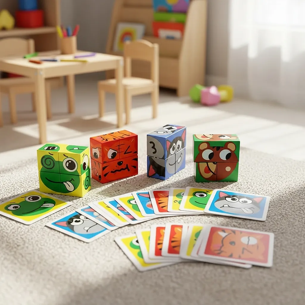 Miniatura: Rompecabezas 6 En 1 Animales Emociones