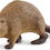 Miniatura: Figuras animales Castor Pintado A Mano Schleich