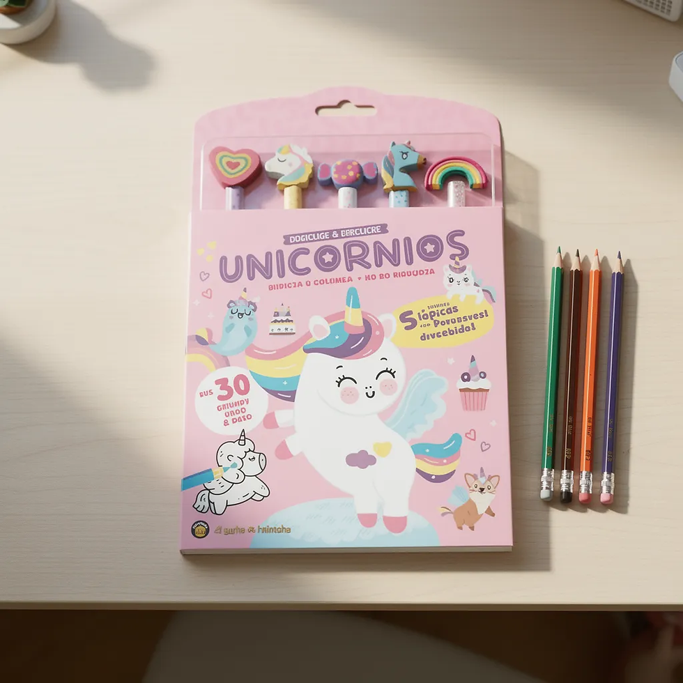 Miniatura: Libro Aprende Dibujar Unicornio Para Niños