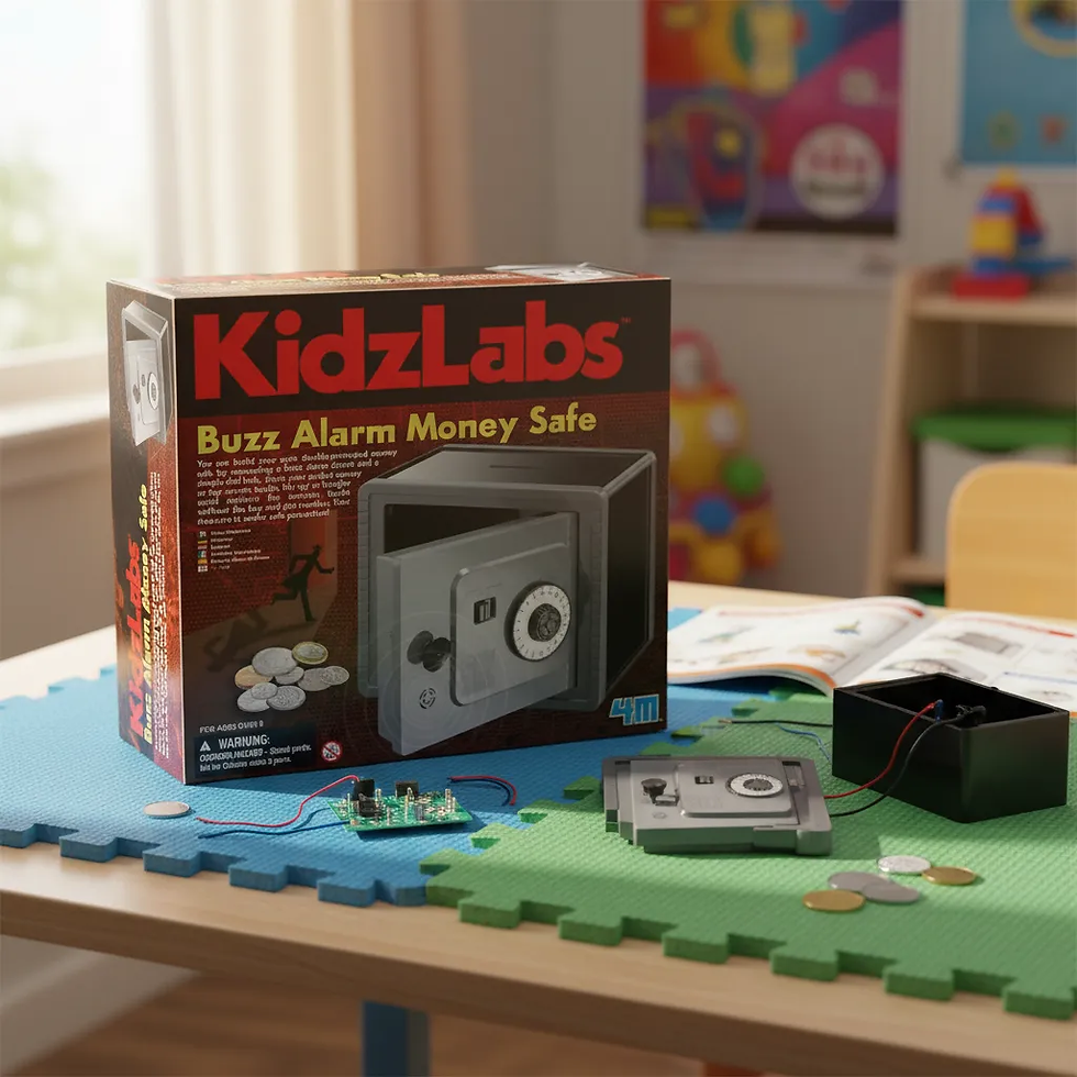 Miniatura: Experimento Caja Fuerte Con Alarma