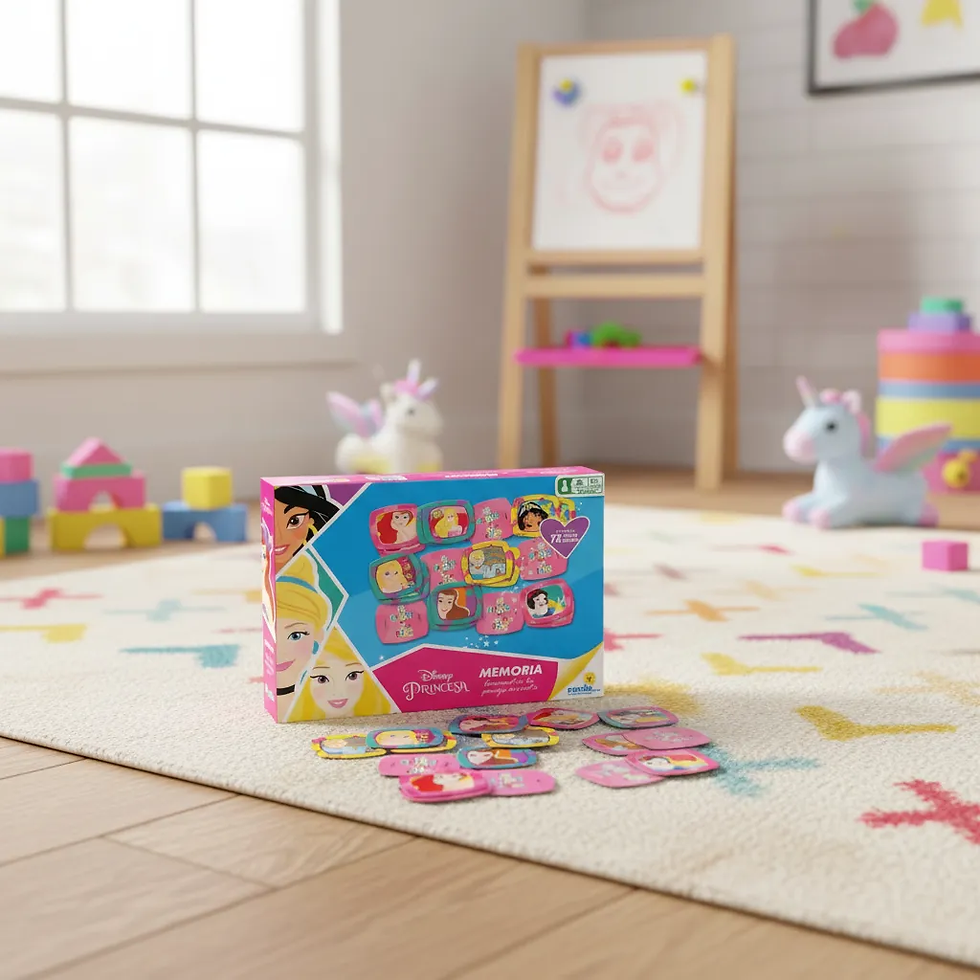 Miniatura: Juego De Memoria Princesas Ronda