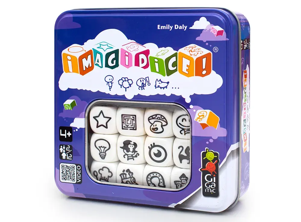 Juego De Mesa De Dados ¡imagidice! Niños