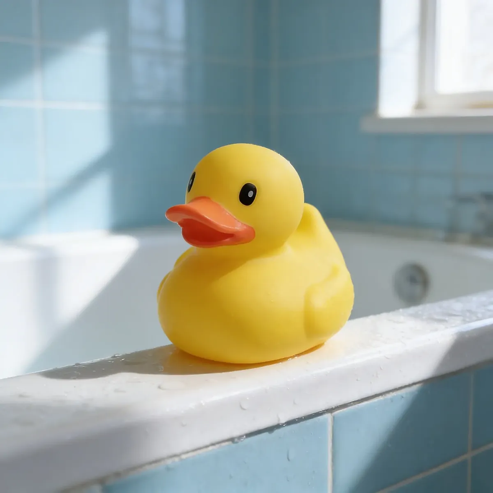 Miniatura: Juguete Patito De Baño Amarillo Infantino Para Bebés Niños