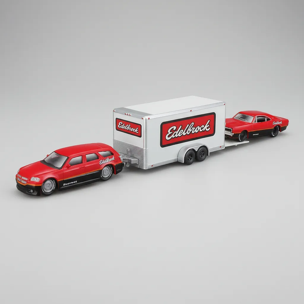 Miniatura: Carro A Escala 1:64 Edelbrock Edición Especial Colección
