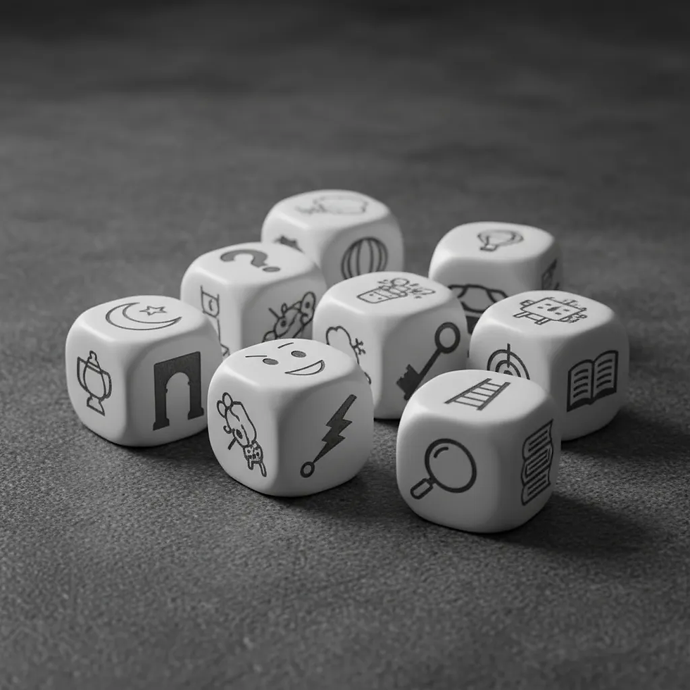 Miniatura: Juego De Mesa Juego Story Cubes Dados Crear Historias Niños