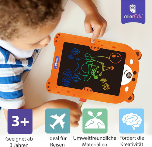 Pizarra Magnética Infantil Con Patas Desmontables – Juguete Educativo Para Niños De 1 A 3 Años, Con Sellos Y Bolígrafo, Regalo Ideal