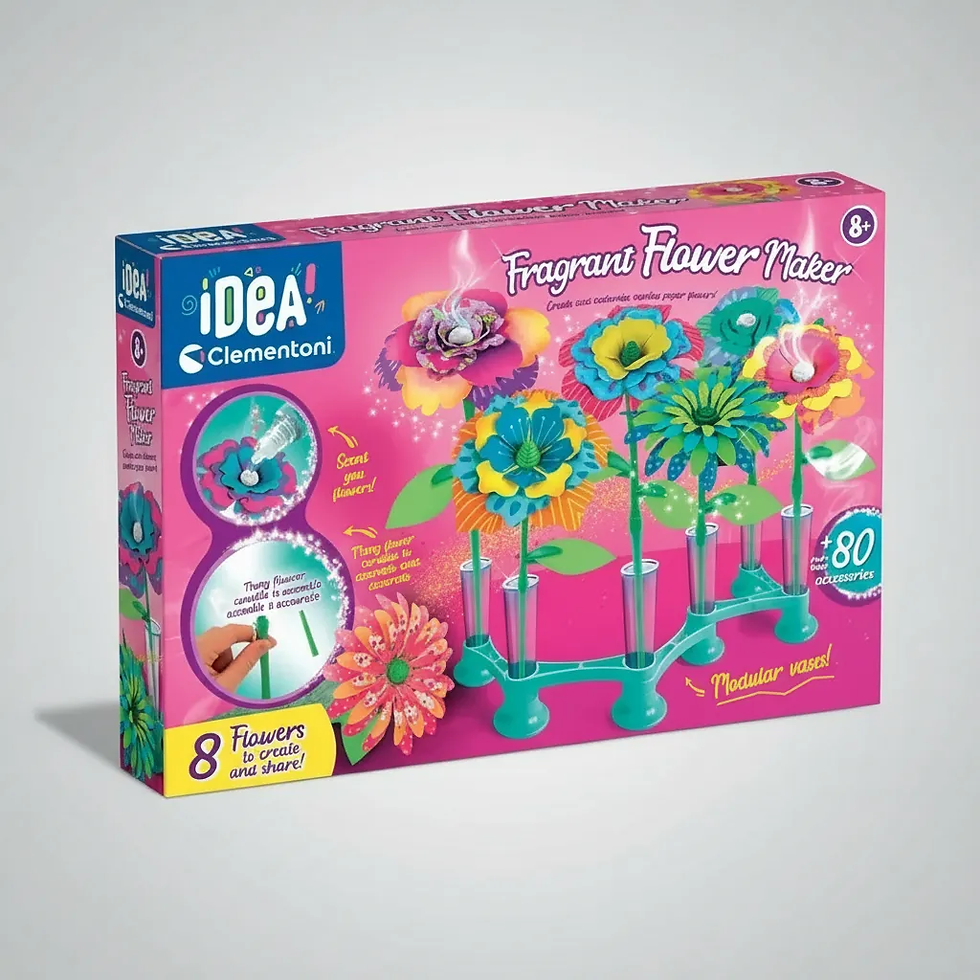Miniatura: Juego Creativo Kit Floral Con Aroma Para Niños Niñas