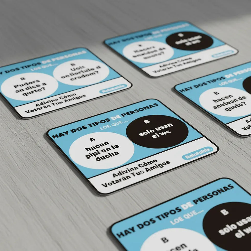 Miniatura: Juego De Mesa Dos Tipos De Personas Para Adultos Familia