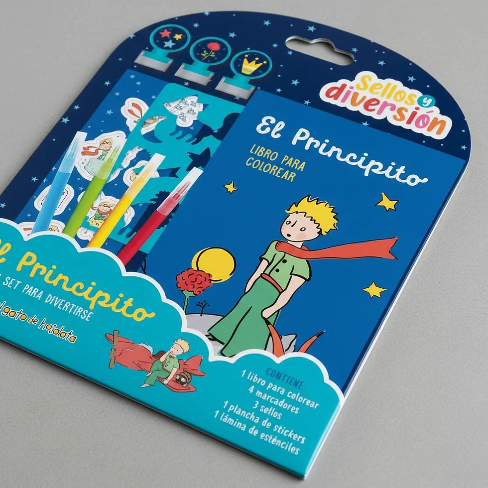 Miniatura: Set Creatividad El Principito Con Sellos Para Niños