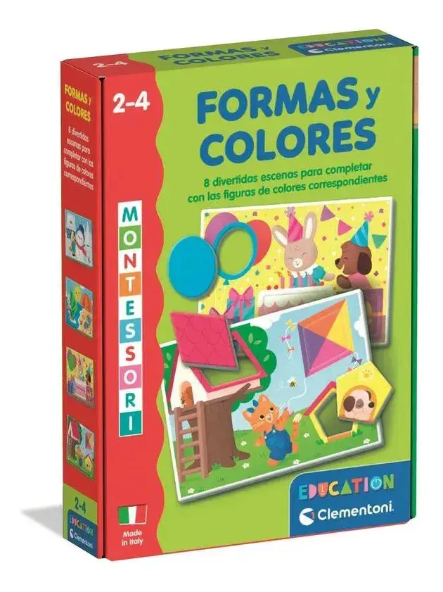 Juguete Didáctico Formas Y Colores Para Niños