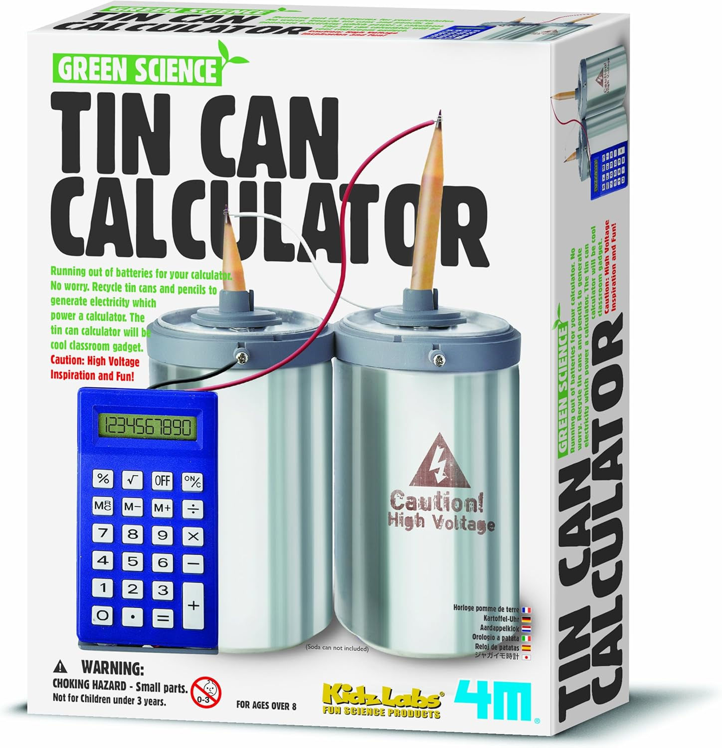 Juego de Experimento Crea Tu Calculadora Niños