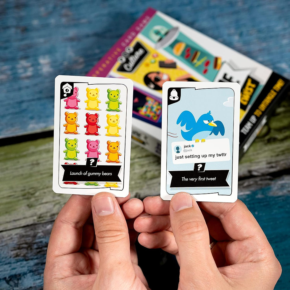Miniatura: Juego De Mesa Timeline Twist Pop Culture Para Niños