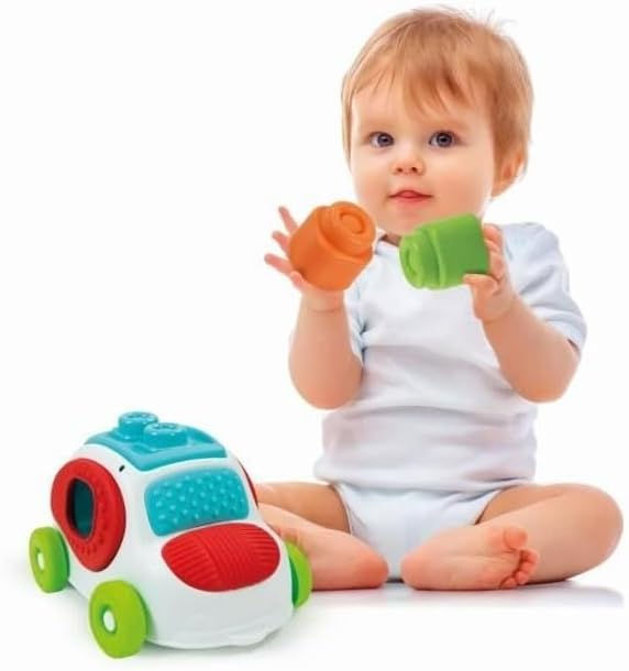 Miniatura: Juego Didáctico Carro Con Bloques Para Bebés
