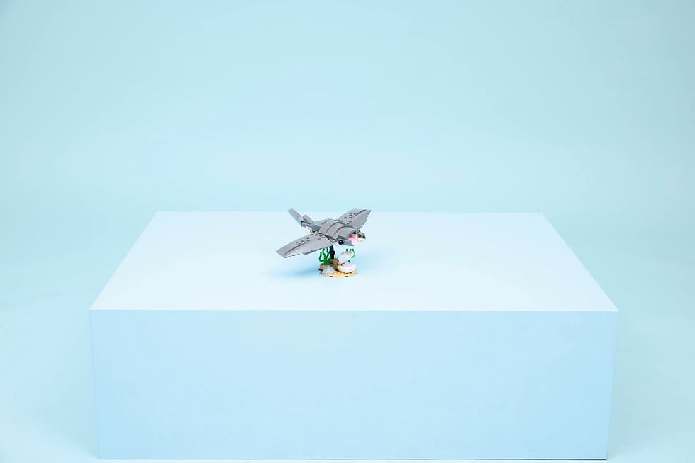 Miniatura: Juego De Construcción Tiburón 3 En 1 379 Piezas Lego Original