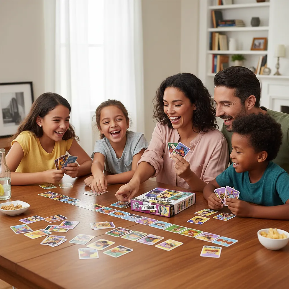 Miniatura: Juego De Mesa Timeline Twist Pop Culture Para Niños