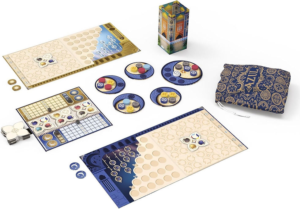 Miniatura: Juego De Mesa Estrategia Azul Duel Para Niños Adultos