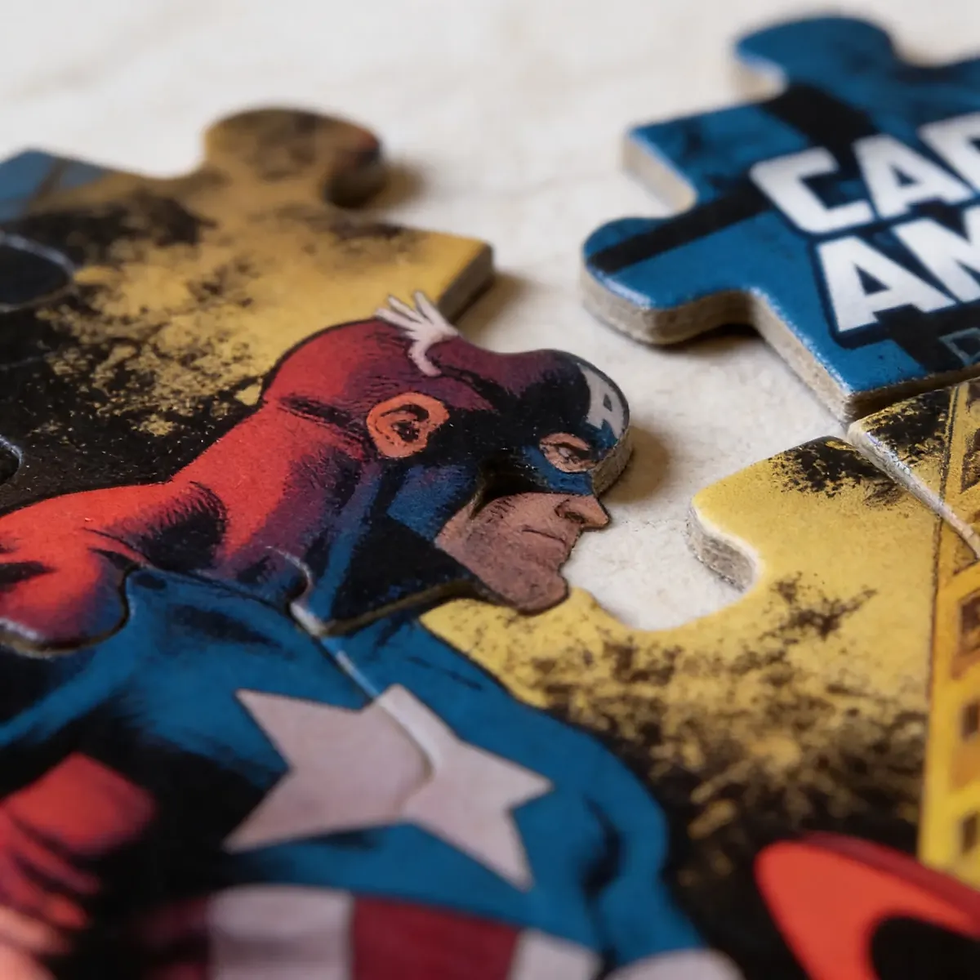 Miniatura: Rompecabezas 1000 Piezas Capitan América Clementoni