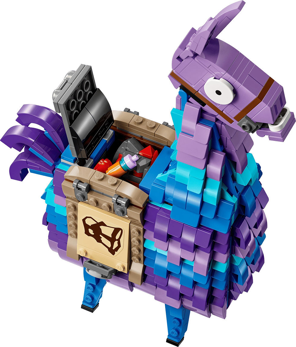 Miniatura: Juego Construcción Fortnite Llama De Suministro 691 Piezas
