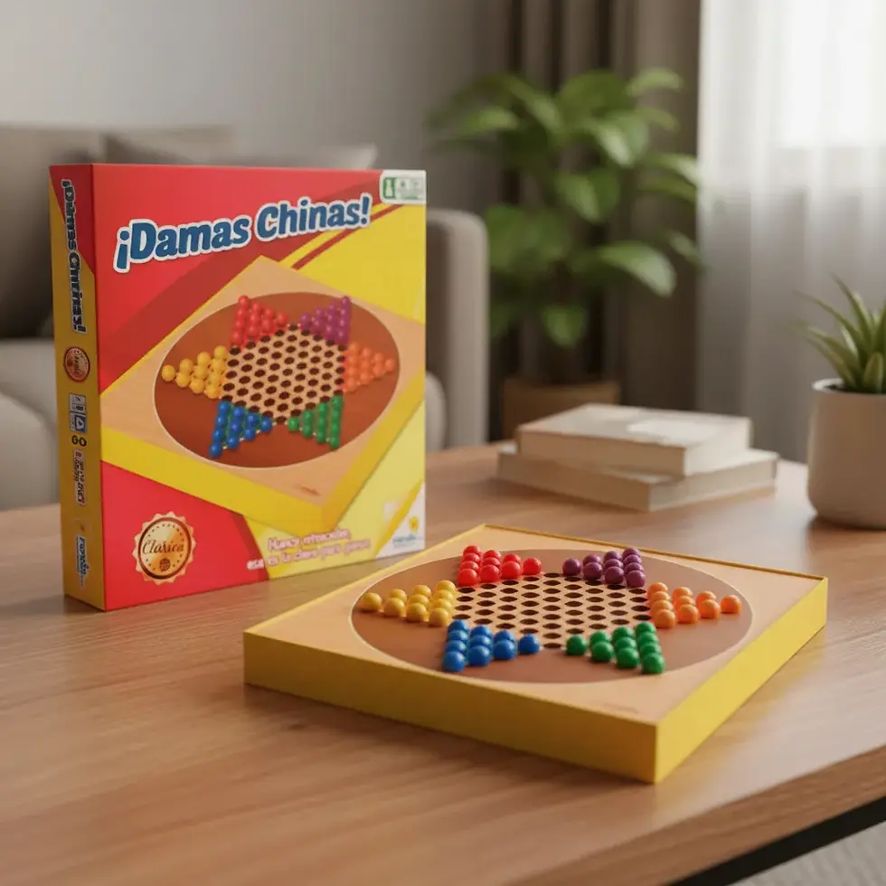 Miniatura: Juego De Mesa Damas Clasico Ronda