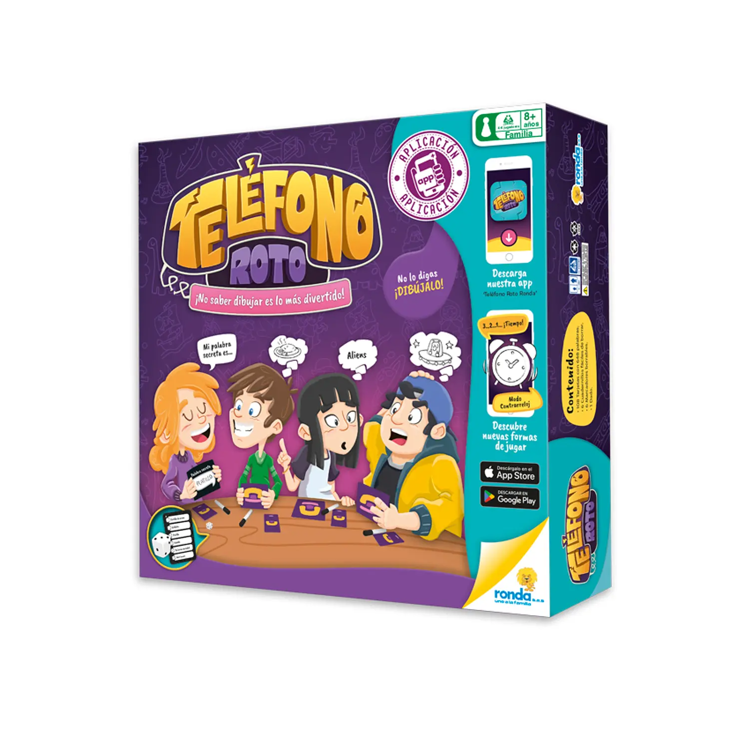 Juego De Mesa Estrategia Teléfono Roto Para Familia