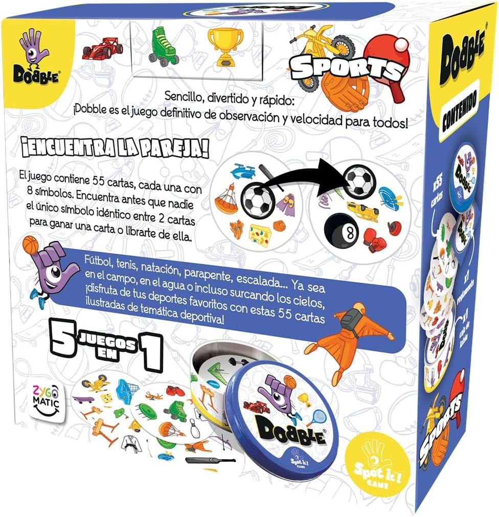 Miniatura: Juego De Mesa Dobble Eco Sleeve Para Niños Familia