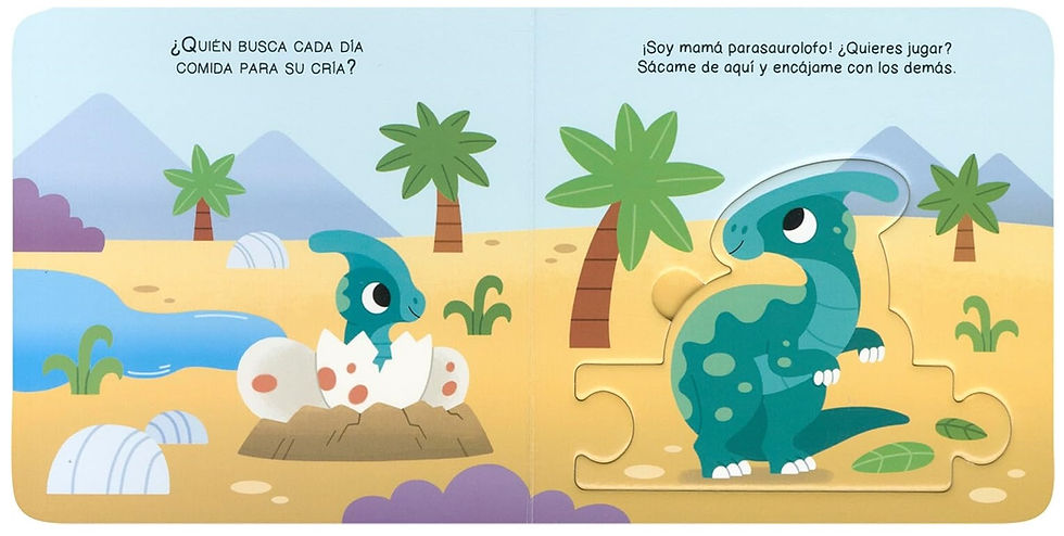 Miniatura: Juego Didáctico Dinosaurios Para Niños