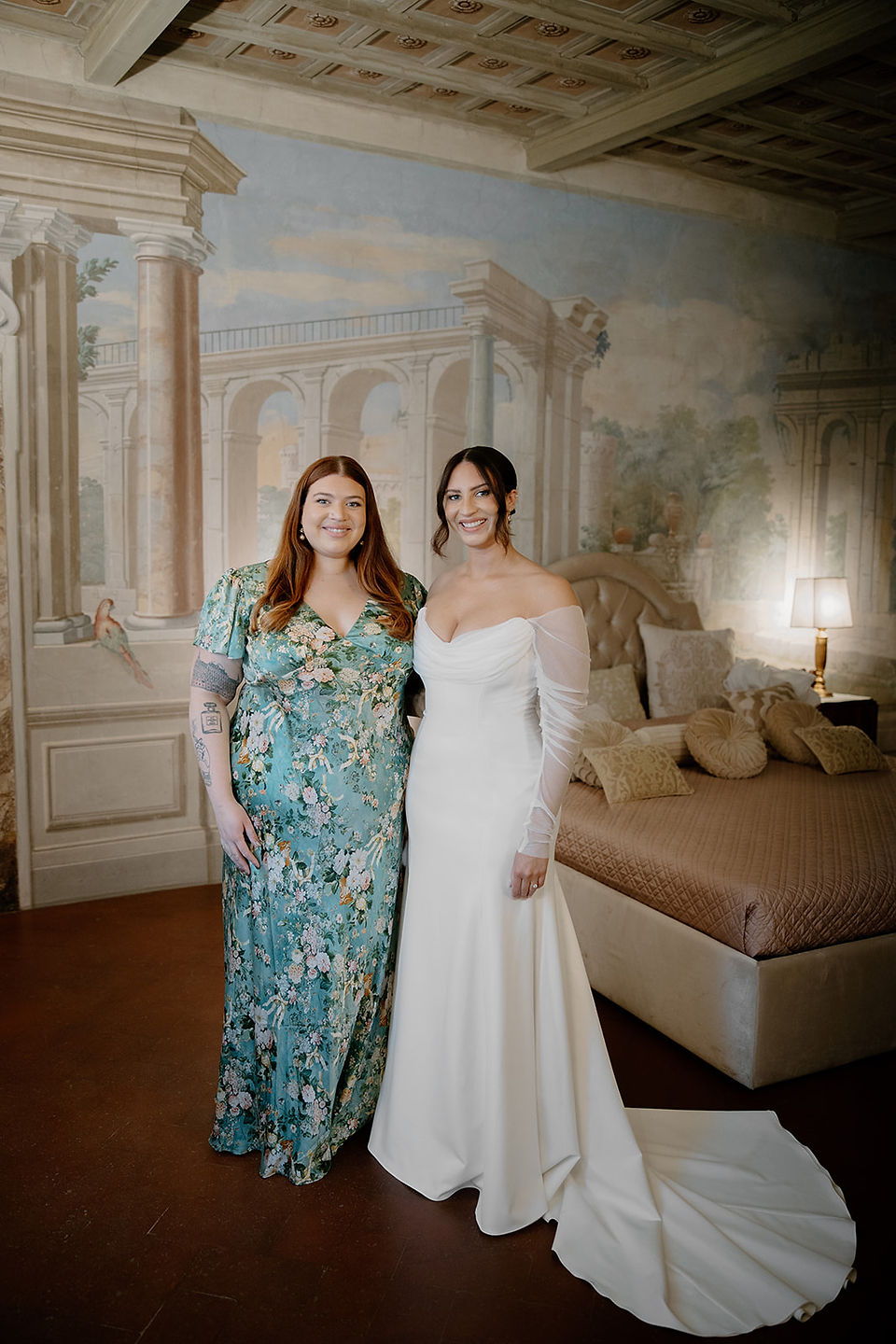 Wedding at Villa Pazzi, Tuscany
