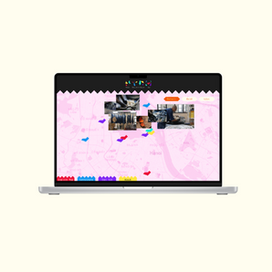 Hanoi Textile & Design Map Website Preview