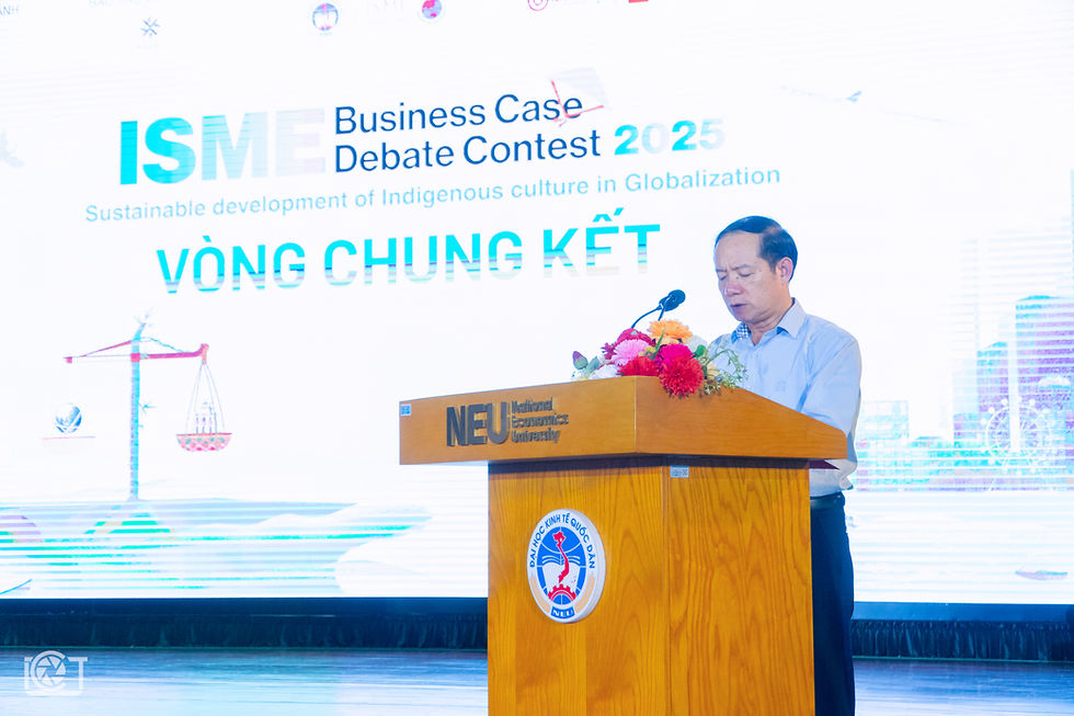 PGS.TS Lê Trung Thành - Viện trưởng Viện Đào tạo Quốc Tế (ISME) - Đại học Kinh tế Quốc dân
