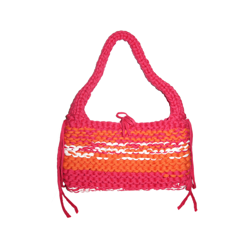 おさる　y.a.r.n. original shoulder bag SAINT LAURENT Oxalis Crochet Raffia Shoulder Bag | endource
