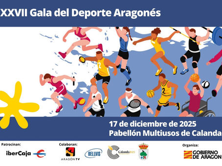 XXVII Gala del Deporte Aragonés en Calanca