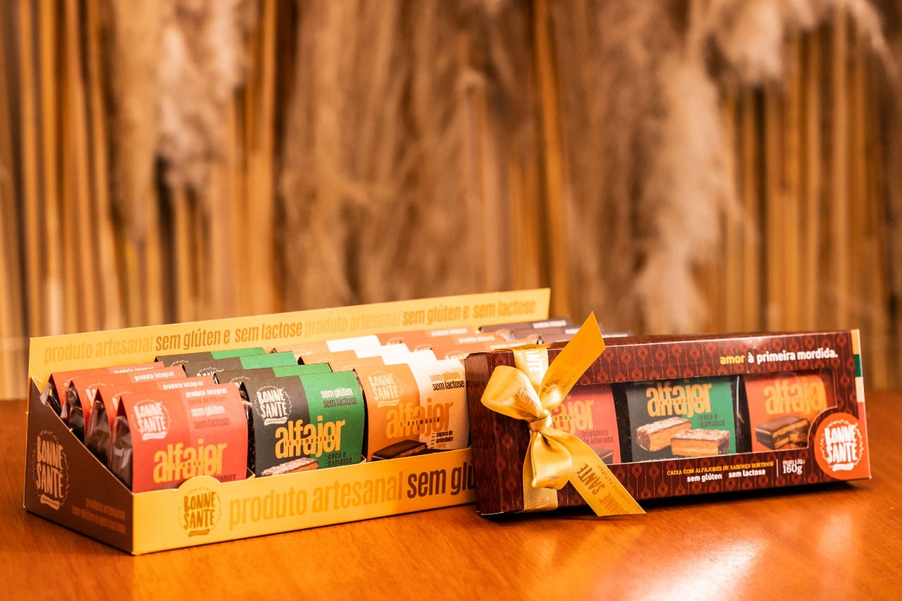 alfajores funcionais zero gluten, saudavel
